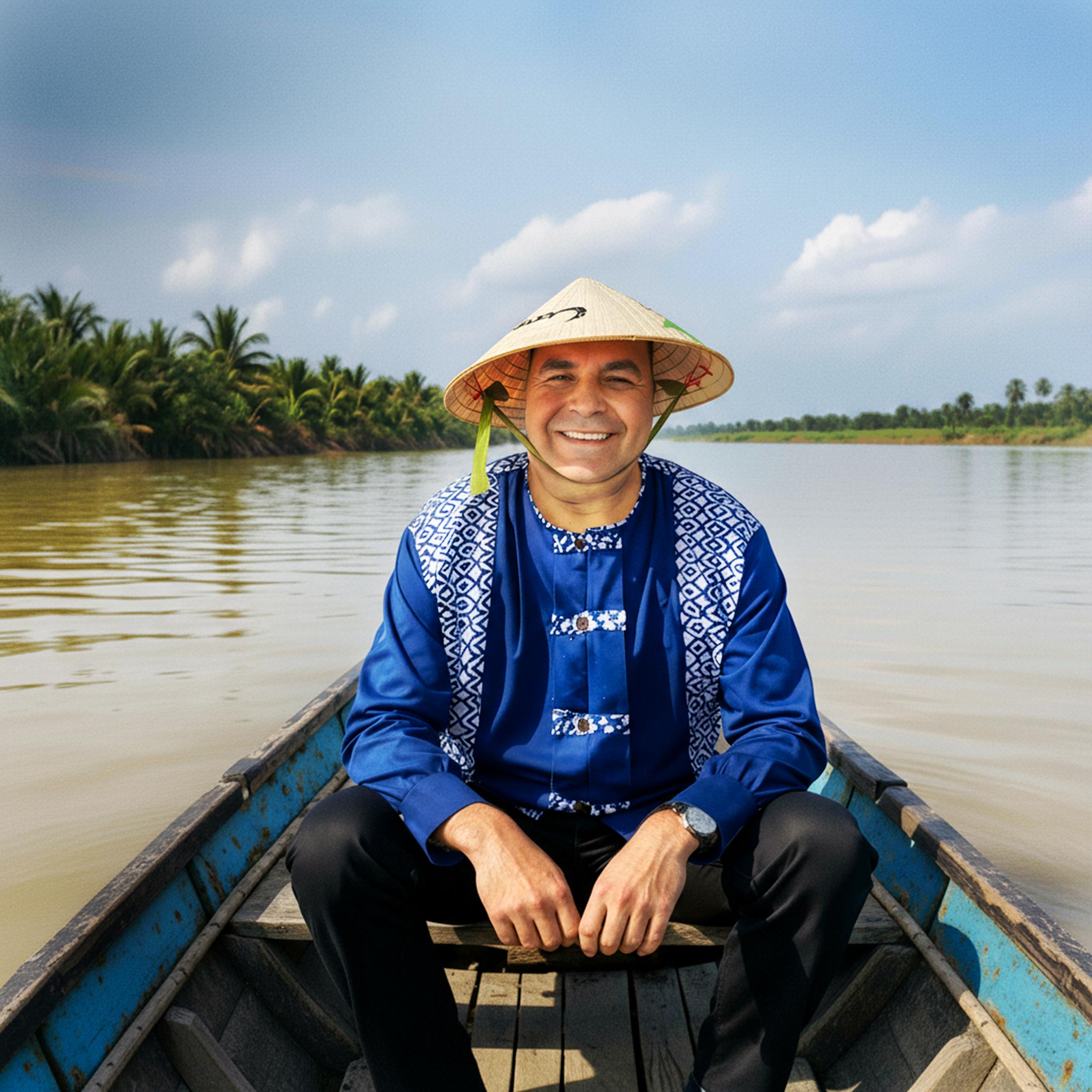 Mekong River — AI artwork