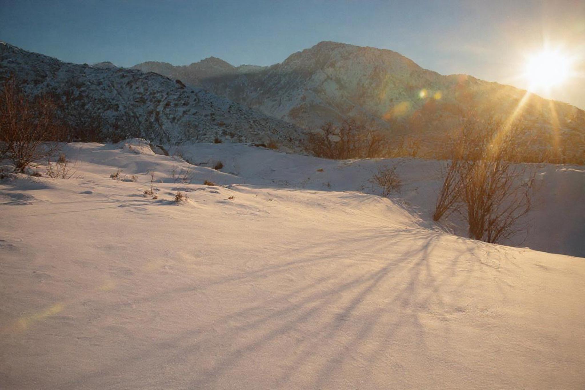 Winter in Utah II — AI artwork