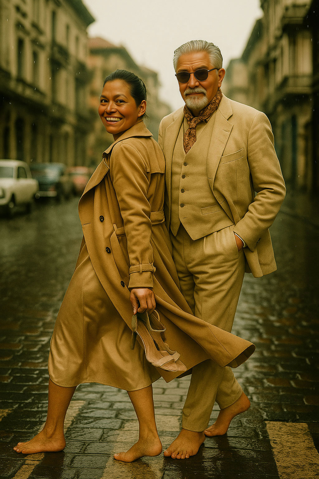 Don Pedro and Coral — Barefoot in the Rain