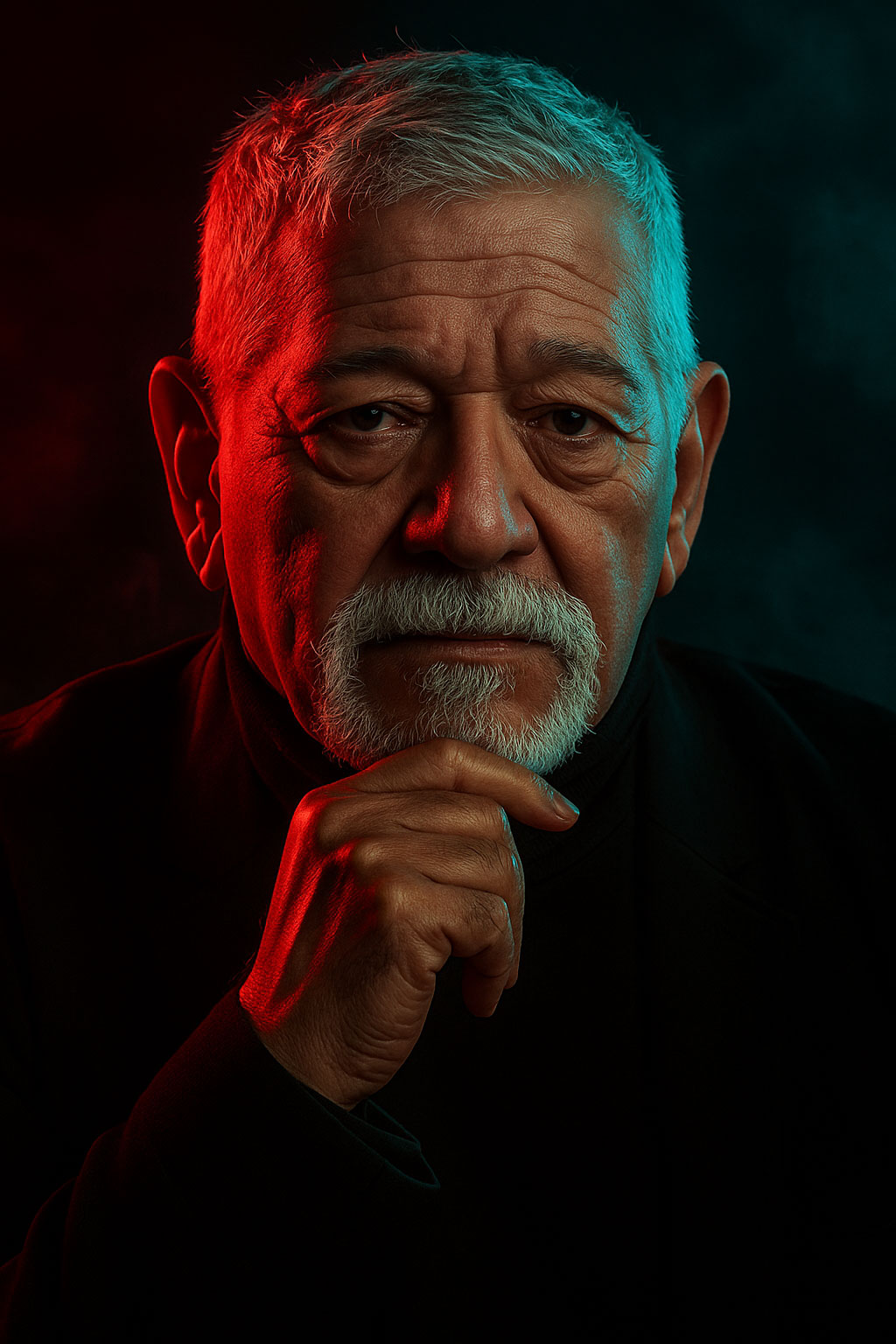 Cinematic AI portrait of Tomás